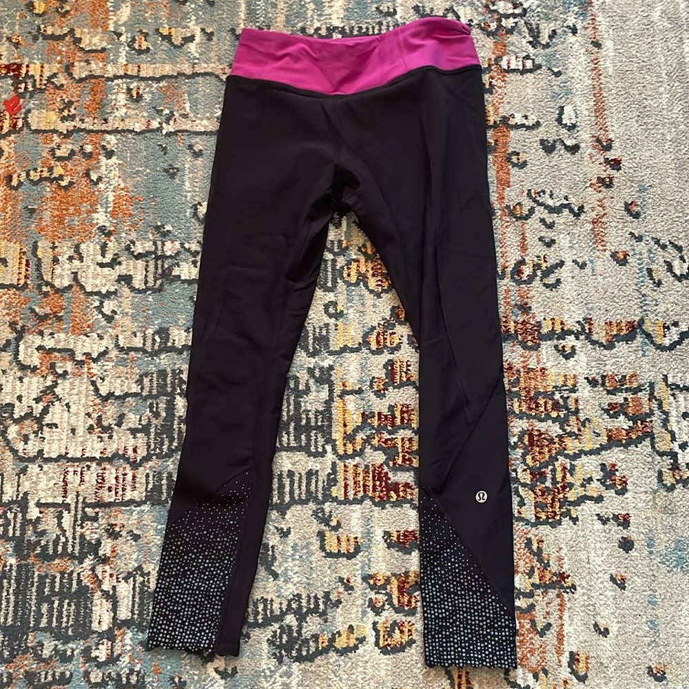 Lululemon reflective running tights
